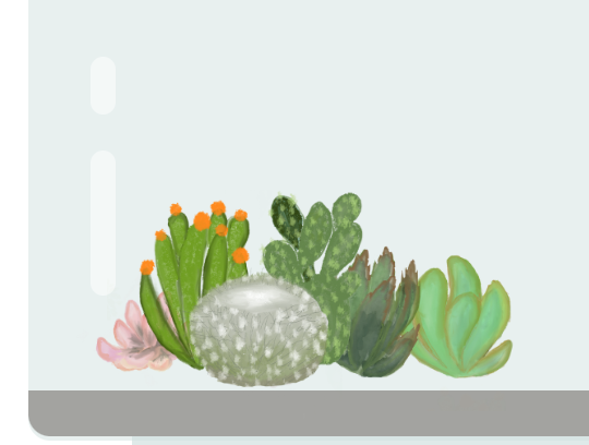 Screenshot of Terrarium app.